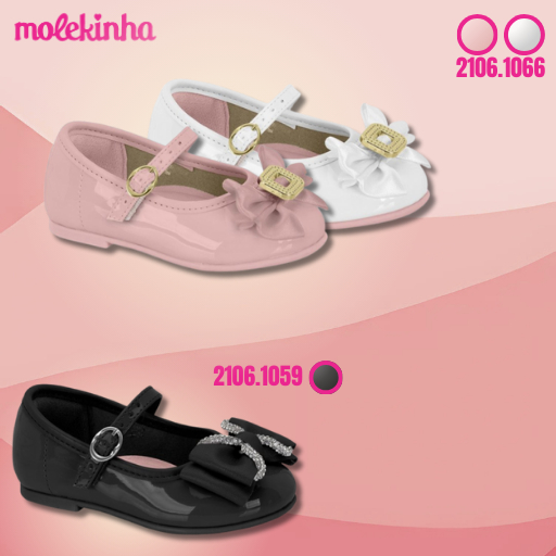 Sapatilha Infantil Molekinha Diversos Modelos