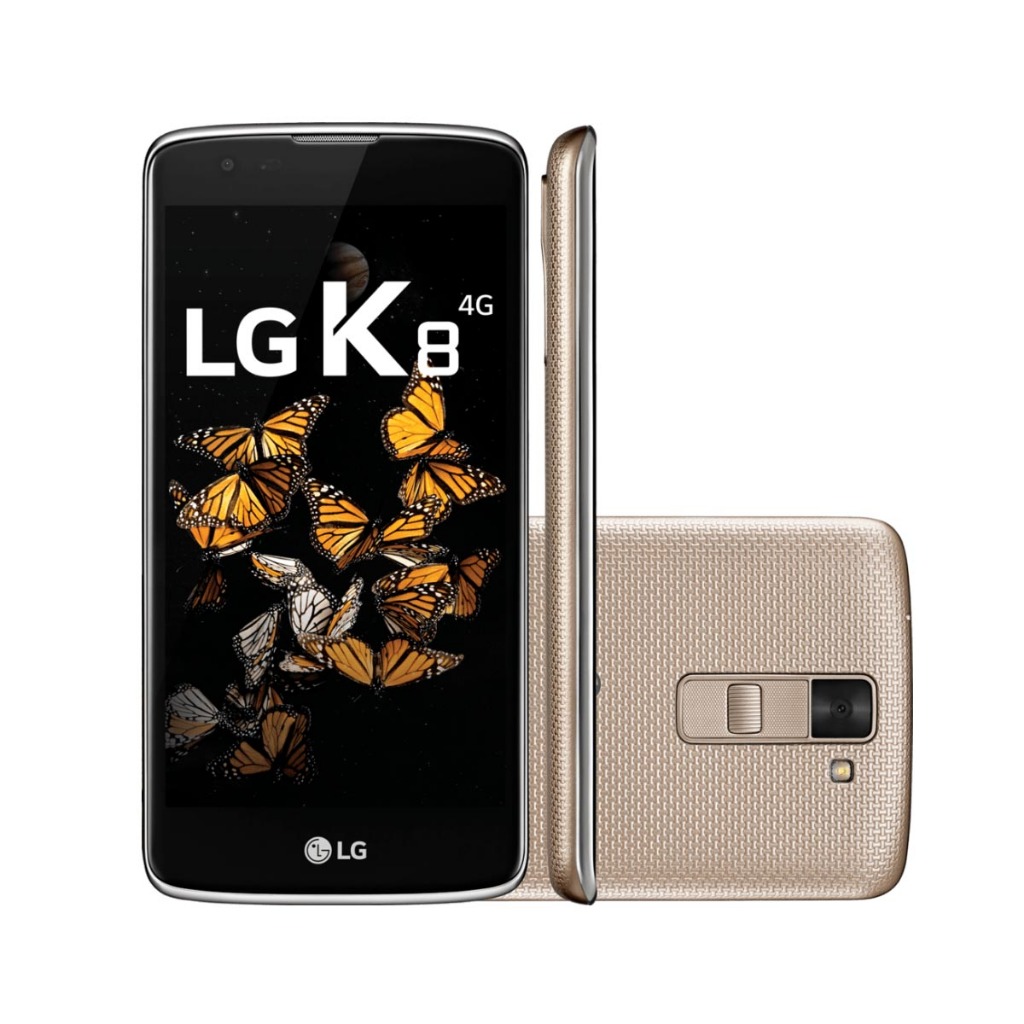 LG K8 K350 4G 16GB 1GB Ram Tela 5'' Câmera 8Mp + 5Mp Outlet