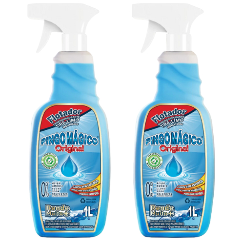 Kit 2 Pingo Mágico Original Flotador 1L - 2 Unidades