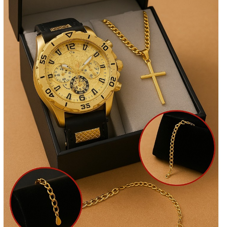 Relogio Masculino a Prova D'água 18k - PROMOÇÃO