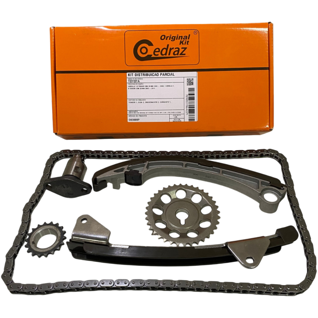 Kit Corrente Distribuição Compatível Corolla 1.8 1.6 2003