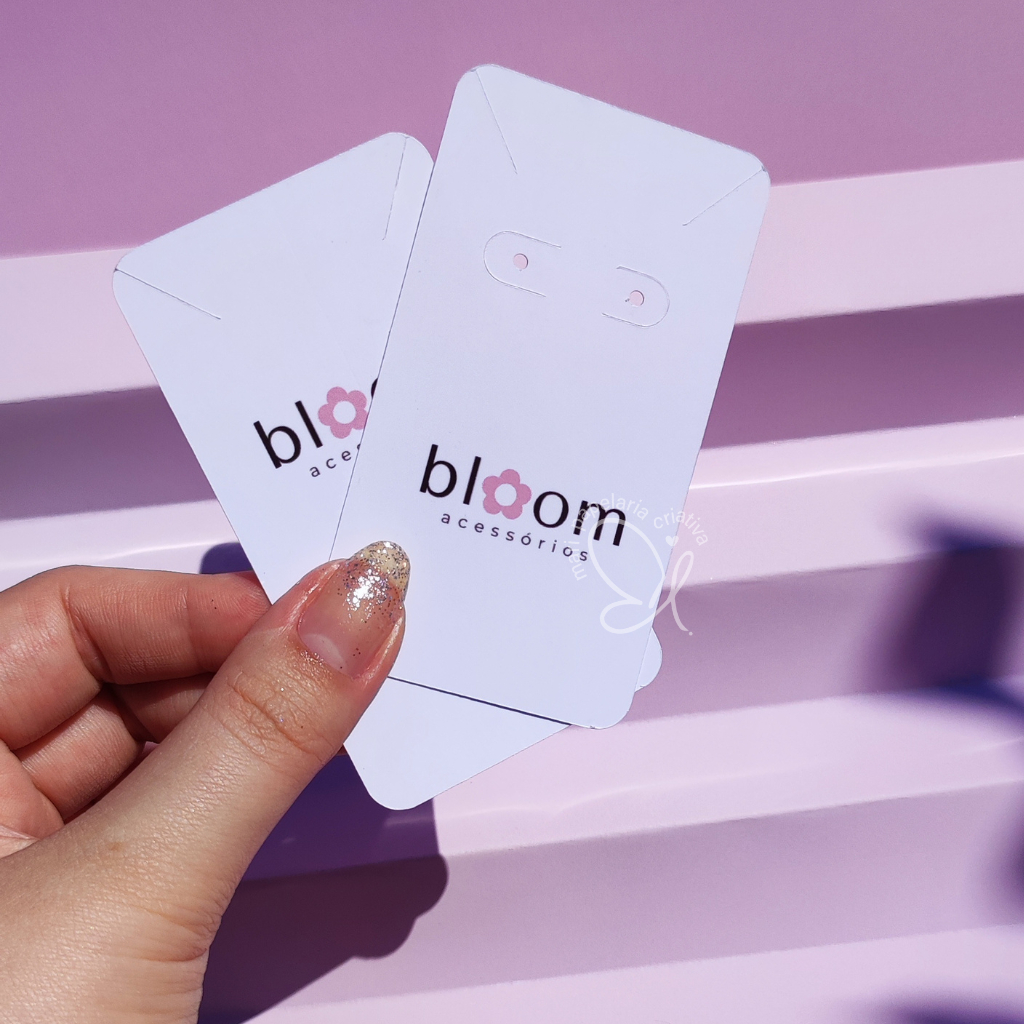 Tag para colar/conjuntos personalizada com logo em Oferta na Shopee