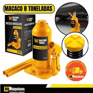 Macaco Hidráulico Garrafa 8 Toneladas - Fasterr em Oferta na Shopee