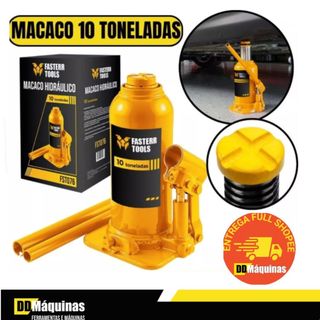 Macaco Hidráulico Garrafa 10 Toneladas - Fasterr em Oferta na Shopee