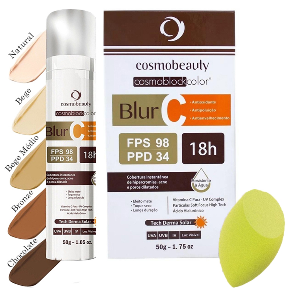 Blur C Cosmobeauty FPS98 Vitamina C Cosmoblock