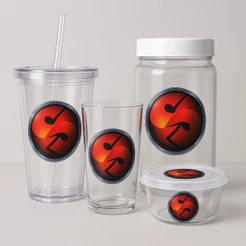 Adesivos Personalizados 15x15cm Sua Logo e Arte Prova D'água e Resistente a Temperaturas e Abrasão