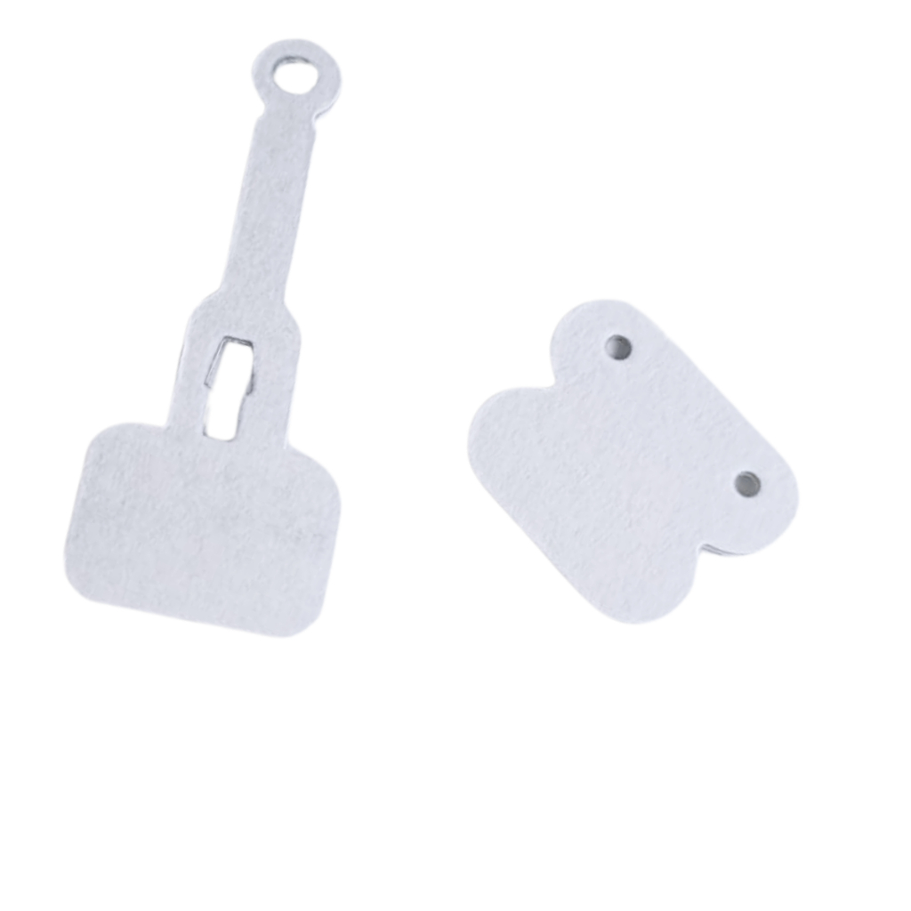 100 Und Etiquetas De Anel + 100 Etiquetas Brincos Para Bijuterias em Oferta na Shopee