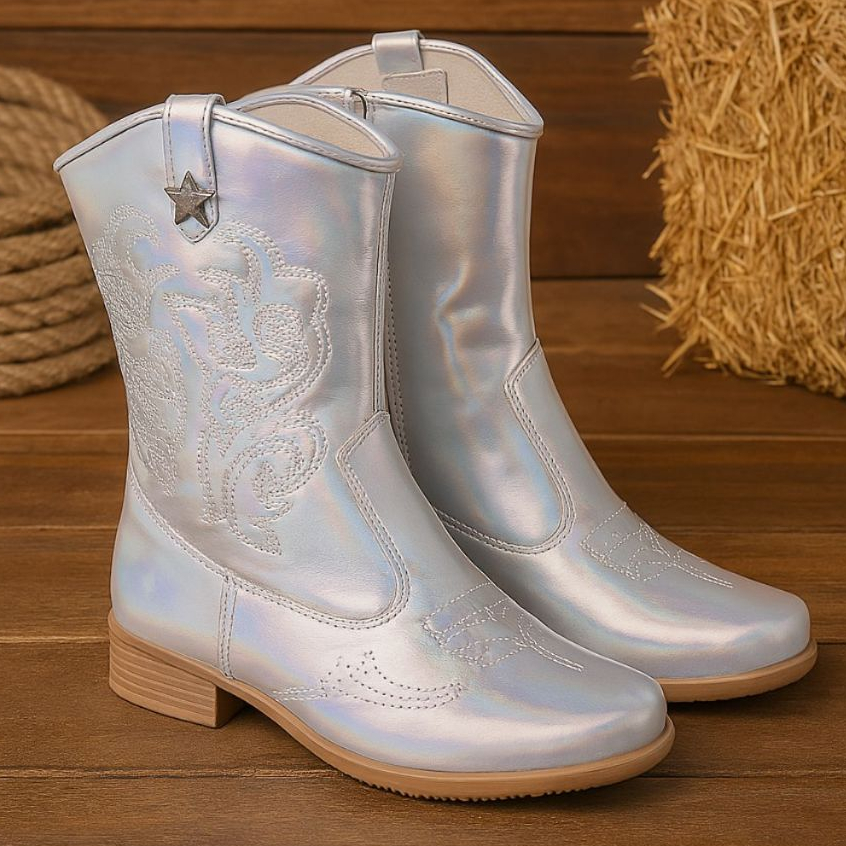 Bota Texana Metalizada: Onde Comprar | BuscaProdutos