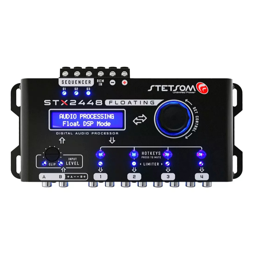 Processador Stx 2448 Floating Crossover Entradas Rca + Fio em Oferta na Shopee