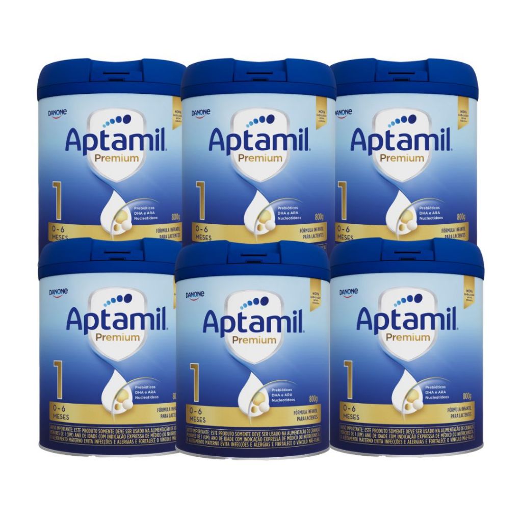 Aptamil Premium 1 800g - 6 latas