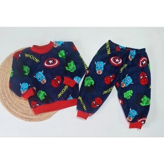 Conjunto Infantil Peluciado Flecee Premium VÁRIAS ESTAMPAS!