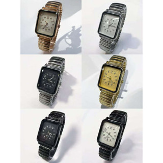 Relógio Feminino De Elástica Analógico Quadrado em Oferta na Shopee