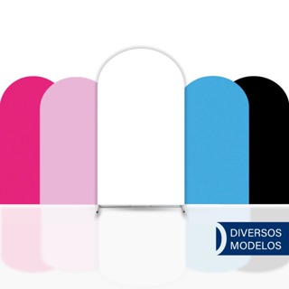 Capa Painel Romano Lisa 1x2m Várias Cores Tecido Elástico Para Festas e Eventos em Oferta na Shopee