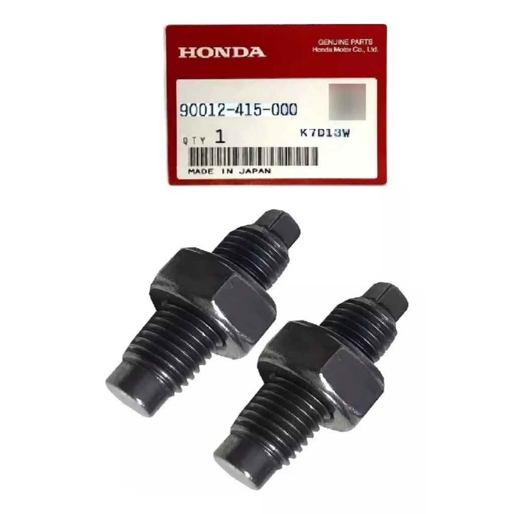 Kit 2 Parafuso + Porcas Regulagem de válvulas Original Honda
