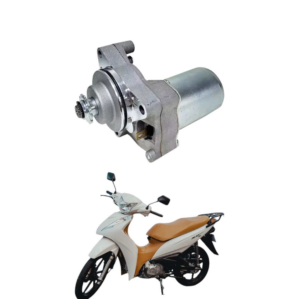 Motor Partida Motor Arranque Shineray Ray 50cc Turbo