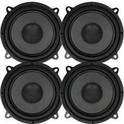 Kit 4 Alto Falantes 5 Pol Midbass Orion Som De Carro
