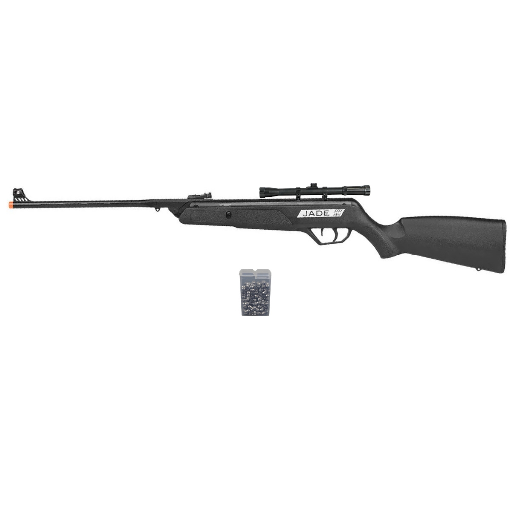 Carabina de Pressão New Jade Oxidada 5.5mm - CBC + Acessórios em Oferta na Shopee