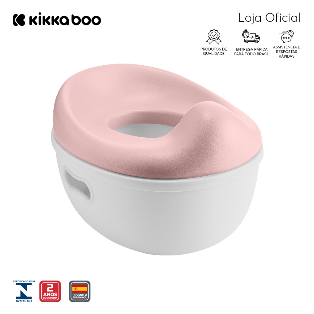 Troninho 3X1 Trio Pink KikkaBoo em Oferta na Shopee