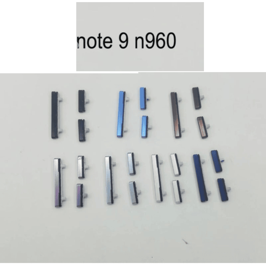 Botão Botões Power Liga Volume Compatível Galaxy NOTE 9 N960 N9600 em Oferta na Shopee