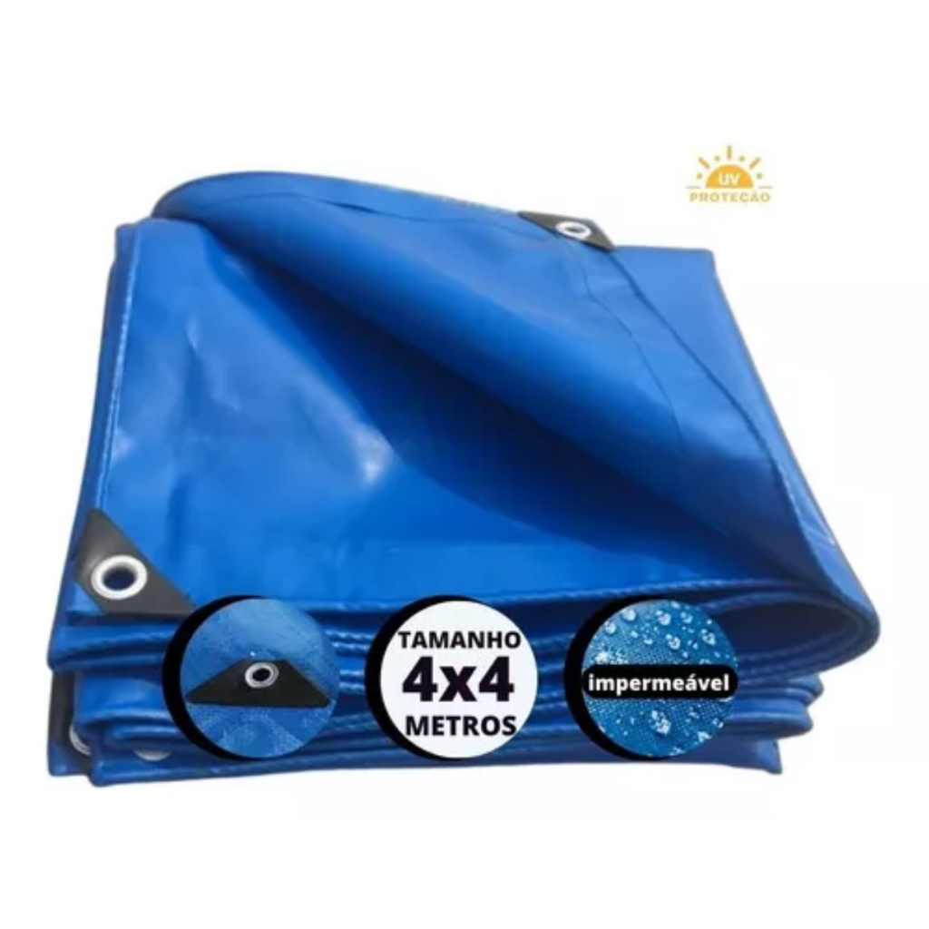 Lona Impermeável para Piscina, 4 x 4 Metros, Importway em Oferta na Shopee