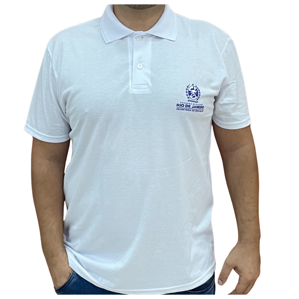 Camisa Polo Colégio Escola Estadual do Rio janeiro