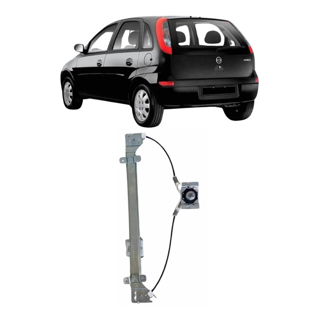 Maquina Vidro Corsa Montana Manual Lado Esquerdo Traseira em Oferta na Shopee