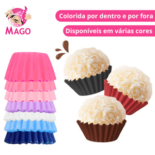 Forminhas de Brigadeiro Beijinho Doces N° 4 Doces 30g Lisa Papel Solta Fácil - Mago em Oferta na Shopee