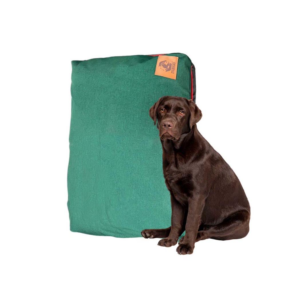 Almofada Para Cachorro Grande Colchonete Big 125x110cm Impermeável Com Zíper - Golden Retriever!