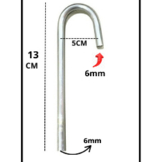 Torneira Bengala " 6 mm " para Fonte, Bebedouro, Bombinha Pet Gato