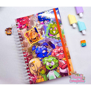 Caderno 10 matérias Mundo Torajo- Colegial -caderno grande *sem adesivo* Torajo em Oferta na Shopee