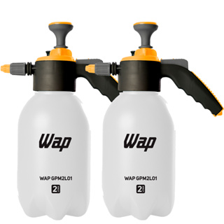 Kit 2x Pulverizador Manual 2 Litros Com Bomba de Compressão Wap Pulverização Contínua Pressão Vedação em Oferta na Shopee