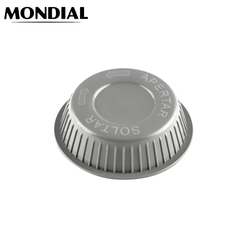 Botão Da Hélice Cinza S/ Porca Do Ventilador Mondial
