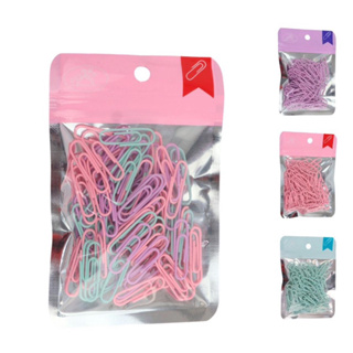 Clips De Metal 80 Peças 25mm Soft Colorida em Oferta na Shopee