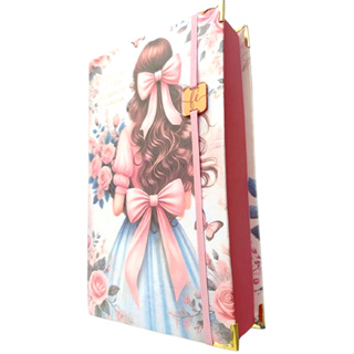 BÍBLIA GRANDE GAROTA CRISTÃ | EDIÇÃO ESPECIAL |  CAPA ALTO BRILHO | CANTO METÁLICO | ELÁSTICO | LETRA GIGANTE | HARPA em Oferta na Shopee