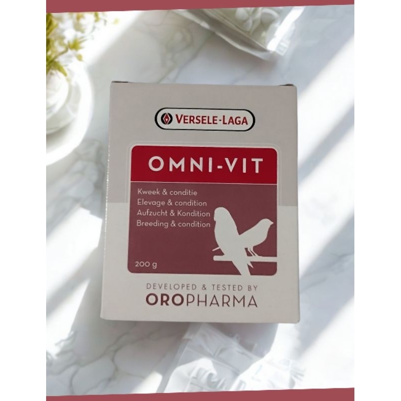 Omni-Vit Versele Laga Original Suplemento Vitaminico Para Pássaros – Vitaminas e Aminoácidos