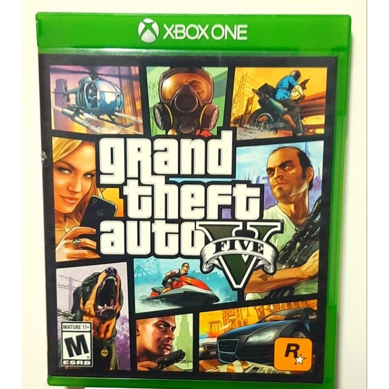 GTA 5 grand theft auto v + mapa los santos (mídia fisica)