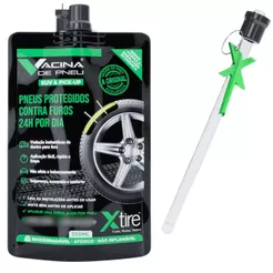 Vacina de Pneu Xtire Auto Selante anti furo Para Carro Suv e Pickup Aplicação P/ 1 Pneu Picape