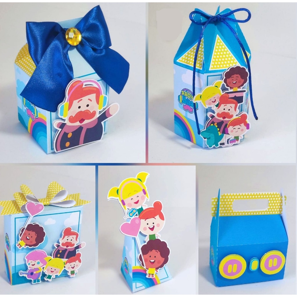 Kit Personalizado Rádio Bita PEGUE E MONTE