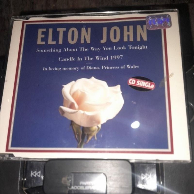 CD ORIGINAL- Elton John - Single "homenagem a Princesa Daiana"