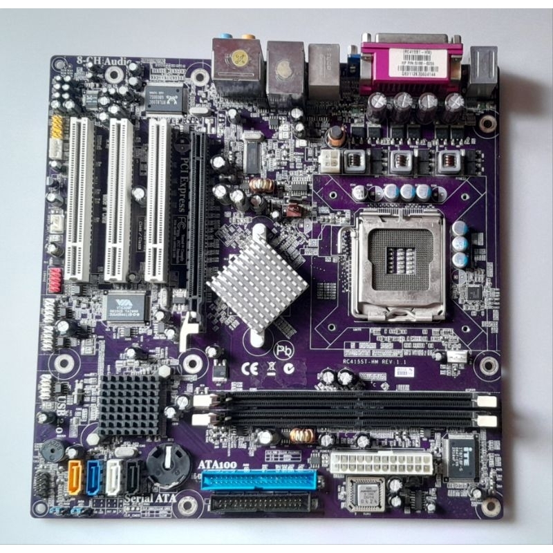 placa mãe Esc-rc45st-hm com defeito não da vídeo