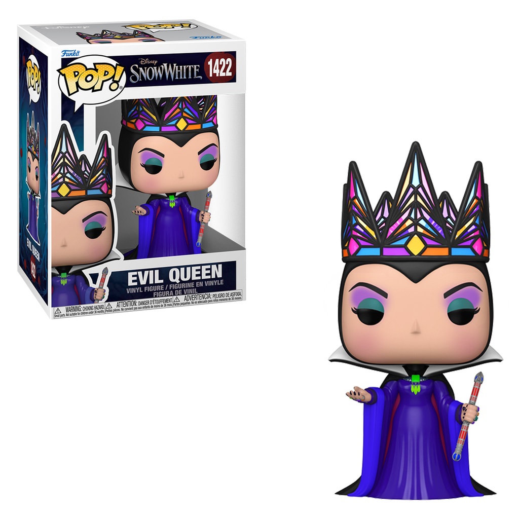 FUNKO POP DISNEY SNOW WHITE - EVIL QUEEN 1422 (PURPLE & BLACK GOWN) NOVO ORIGINAL