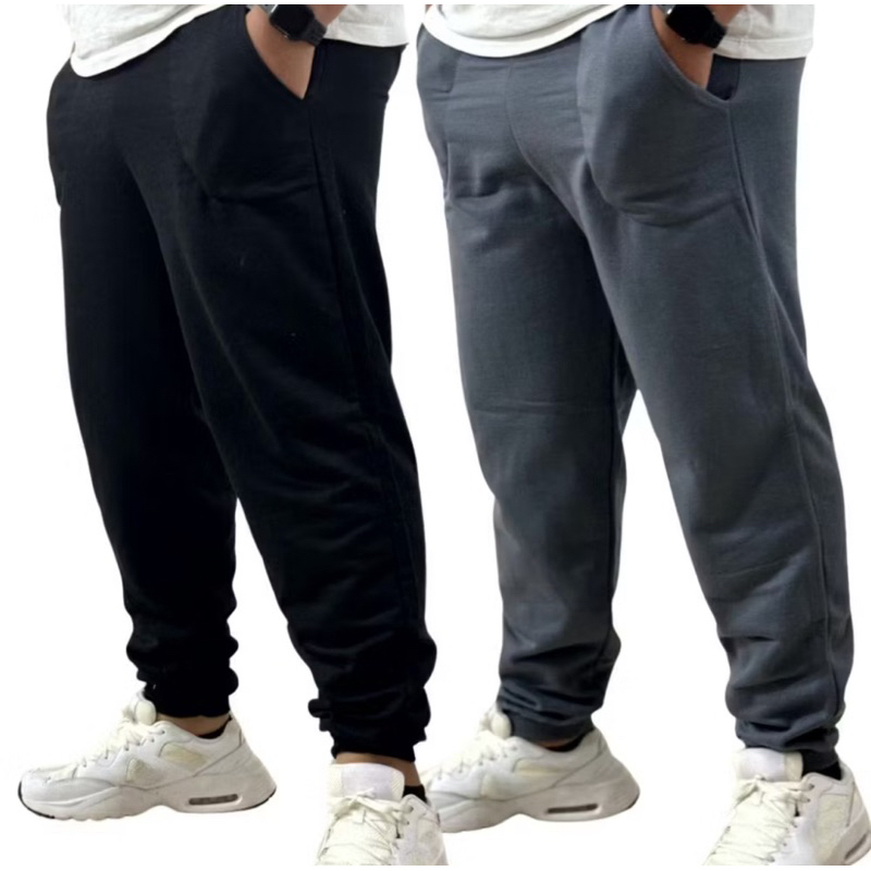 Kit 2 Calças de Moletom Masculinas 100% Algodão Conforto e Qualidade Premium em Oferta na Shopee