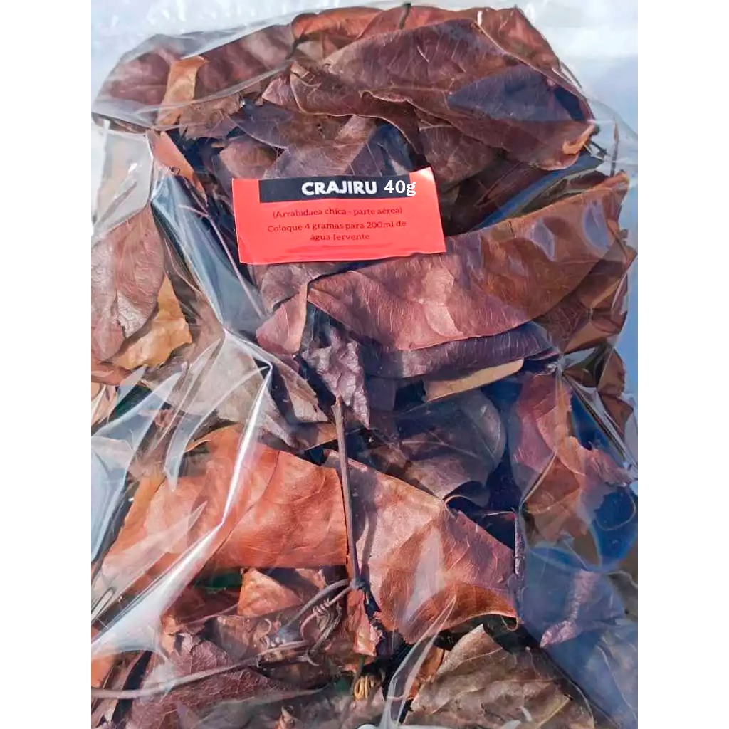 Crajiru 40 g Folhas para Chá. em Oferta na Shopee