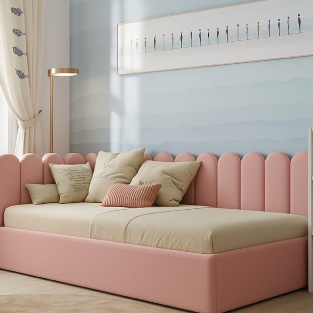 Kit Cabeceira Estofada NUVEM 45x20cm LUXO Adesiva Para Cama Box em Oferta na Shopee