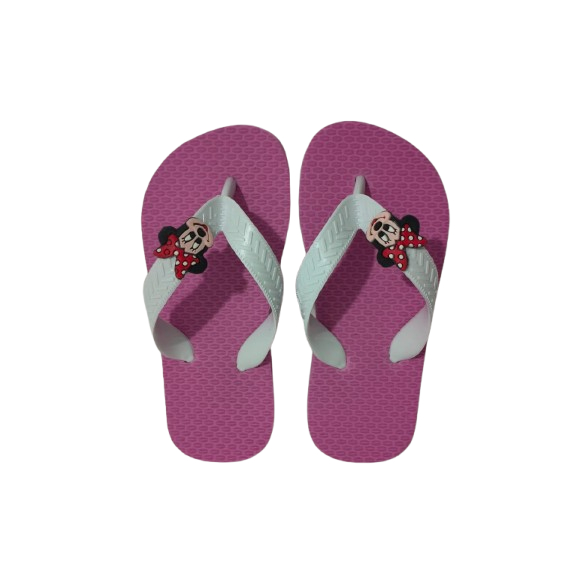Chinelo Infantil Rosa Miney  Confortável