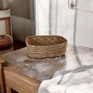 Cesta paozeira baixa  em Palha de Taboa P ref 005 em Oferta na Shopee