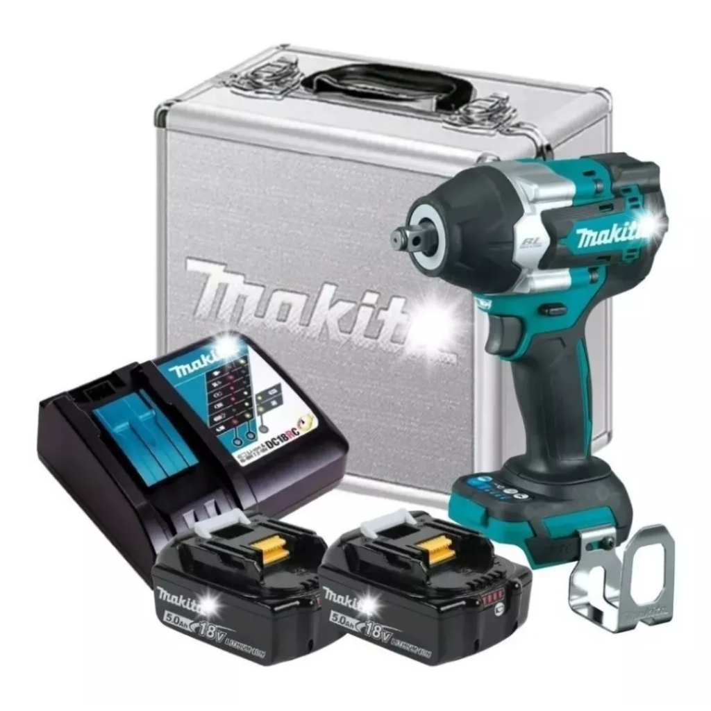 Chave De Impacto 1/2 18v Dtw700 18v 2 Bateria 5ah Makita Biv em Oferta na Shopee