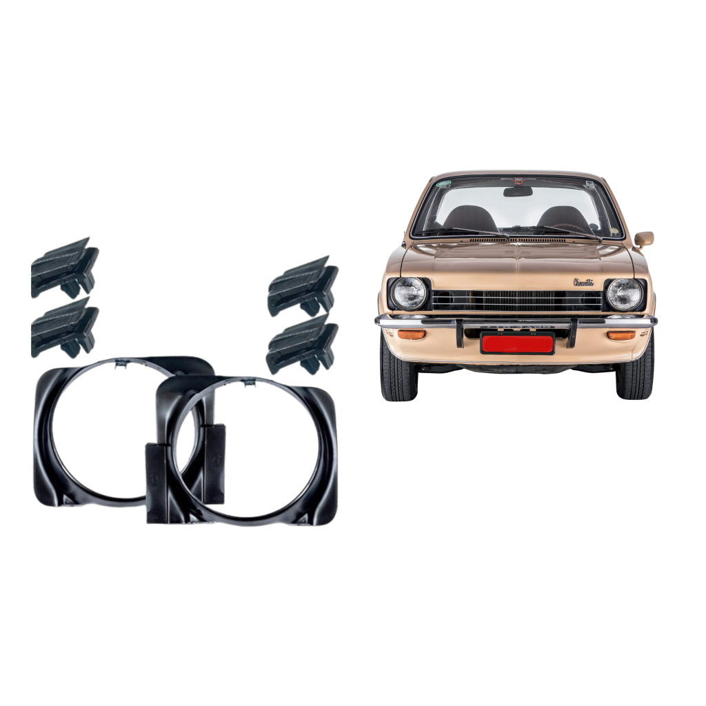PAR ARO FAROL CHEVETTE TUBARAO COM GRAMPOS