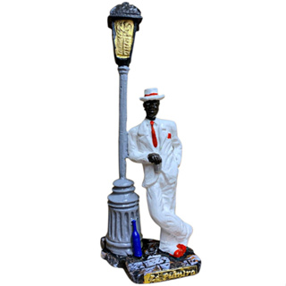 Zé Pelintra Umbanda Orixá 23 cm Candomblé Enfeite Em Resina ZB23 em Oferta na Shopee