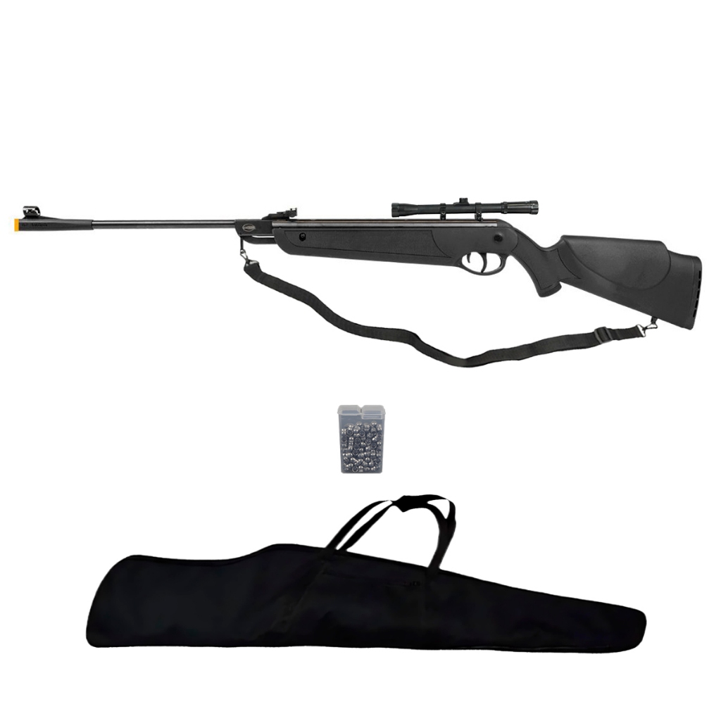 Carabina Pressão Dione 5G 5.5mm Nitro Piston 60kg - Rossi + Acessórios - Sports & Outdoors